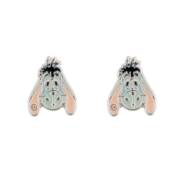 Disney Winnie The Pooh Eeyore Enamel Stud Earrings