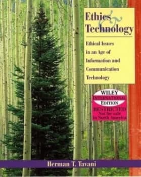 Ethics and Technology by Herman T. Tavani Paperback