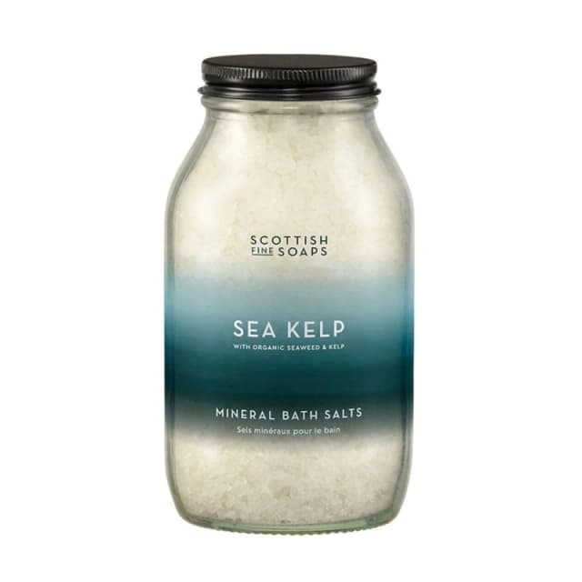 Scottish Fine Soaps Scottish Fine Soaps Sea Kelp Mineral Bath Salts in Clear Clear One Size Unisex 5016365100212