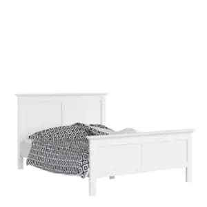 Paris King Bed (160 X 200) In White