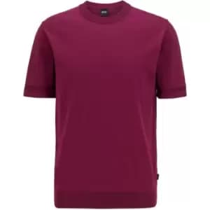 Boss Imtteo Knitted Top - Purple