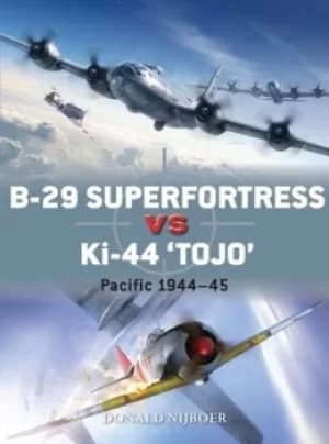 B-29 Superfortress vs Ki-44 "Tojo" by Donald Nijboer
