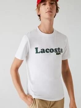 Lacoste Lacoste Sportswear Logo T-Shirt, White Size M Men
