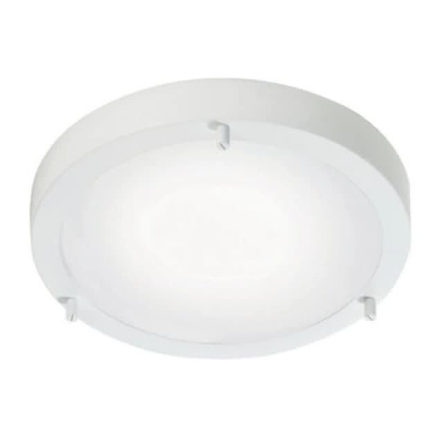 Nordlux Ancona Glass Ceiling Light Bathroom Safe White,mains