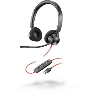 Poly Blackwire 3320 USB-A UC Binaural Headset