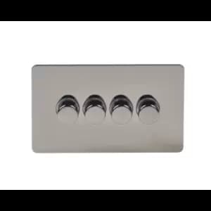 Schneider USFP 4G 2W 250W Dimmer Switch Black Nickel - GU6442CBN