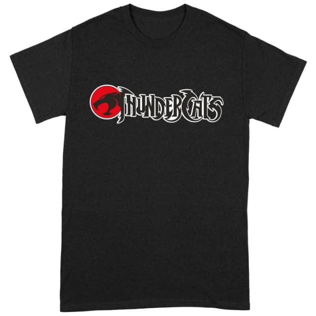 Thundercats Mens Logo T-Shirt in Black Size: Small Black Male S