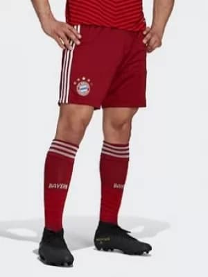 adidas Fc Bayern 21/22 Home Shorts, Red Size M Men