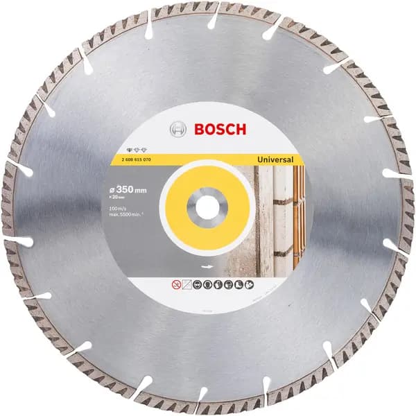 Bosch Universal Diamond Cutting Disc 2608615070 Diameter: 350mm