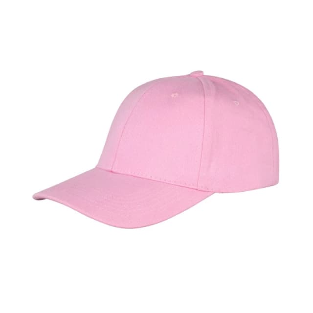 Result Result Men Core Memphis 6 Panel Baseball Cap in Pink Pink One Size Male 5054171452095