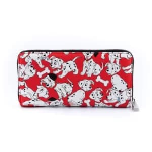 Loungefly Disney 101 Dalmations 70th Anniversary Aop Zip Around Wallet
