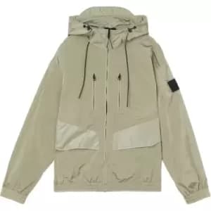 Calvin Klein Jeans Wet Look Technical Jacket - Green