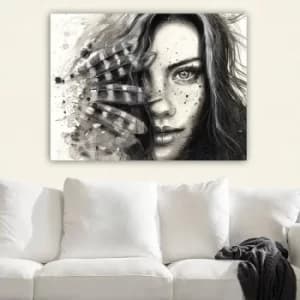 379871374_70100 Multicolor Decorative Canvas Painting