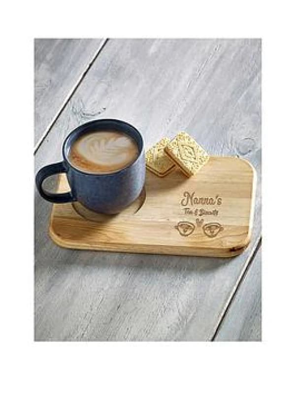 Apollo Wooden Tea And Biscuit Board