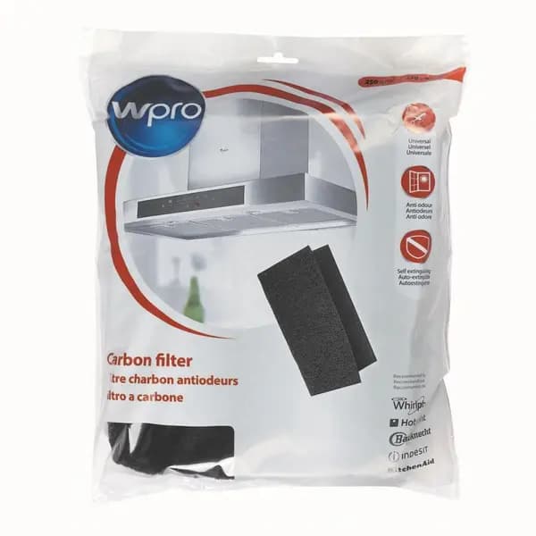 Wpro Universal UCF017 Carbon Filter 470 x 970mm 480181700647 NED-470321