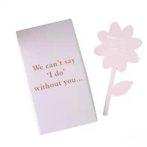AMORE BY JULIANA Will You Be Our Flower Girl Plaque