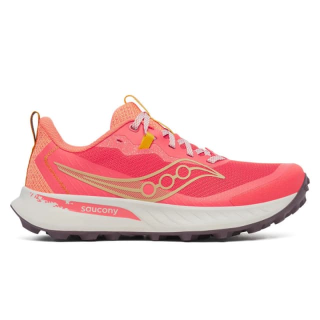 Saucony Saucony Peregrine 15 Womens Coral/salmon - Pink / Standard / 6.5