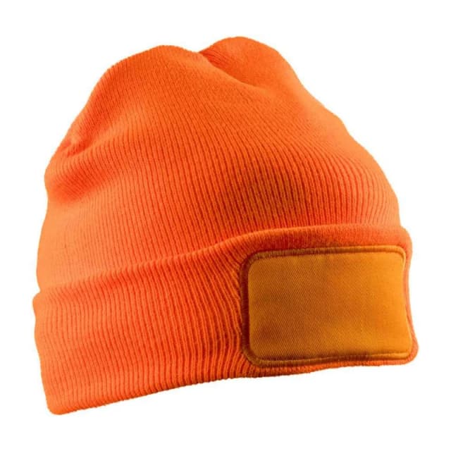 Result Result Men Thinsulate Beanie in Orange Orange One Size Male 5063425498031