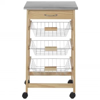 Premier Stainless Steel Top Kitchen Trolley