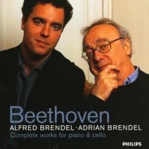 Complete Works for Piano and Cello Brendel Brendel by Ludwig van Beethoven CD Album