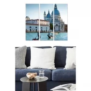 MDF82586842 Multicolor Decorative MDF Painting (3 Pieces)