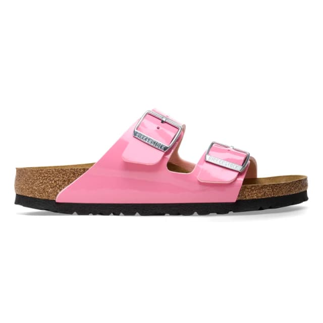 Birkenstock Womens sandals Birkenstock Arizona Birko-Flor Patent Rose Female 38 Etroit