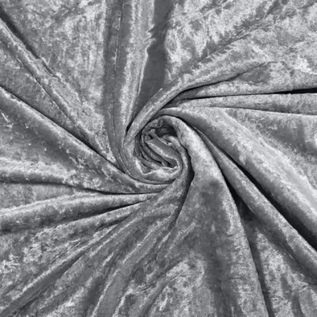 Intimates Luxury Velvet Drapes Ring Top Curtains - Fully Lined, Thermal Perfect For Modern Decor And Sophisticated Style - Silver