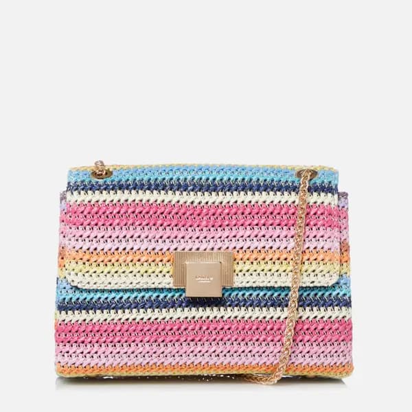 Dune Bondi Mini Raffia Shoulder Bag Multi female 0007500110017017