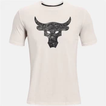 Urban Armor Gear Project Rock Brahma Bull T Shirt - White/Black