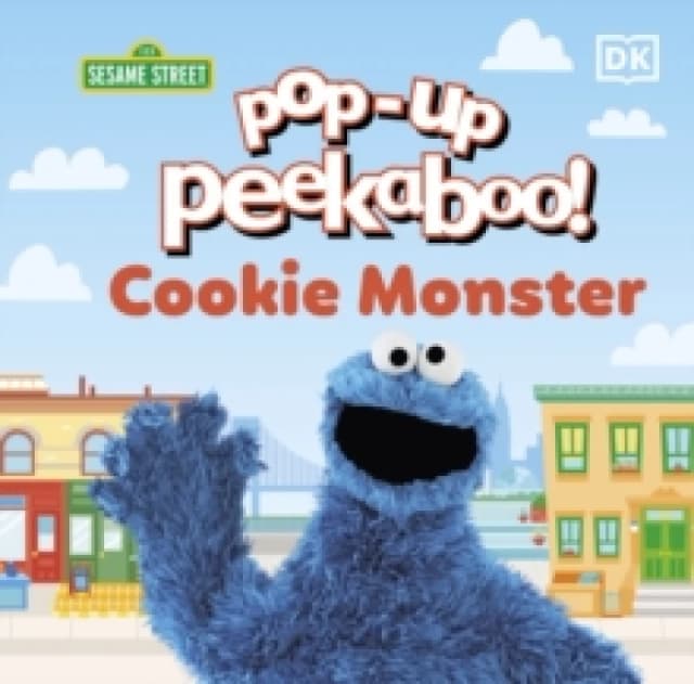 Pop-Up Peekaboo! Sesame Street Cookie Monster Board book