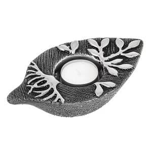Tree of Life Tealight Gunmetal