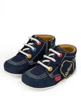 Kickers Baby Kick Hi Boot - Navy