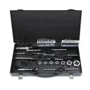 Beta Tools 447/C37 37pc HSS Metric Tap & Die Set + Accessories 004470055