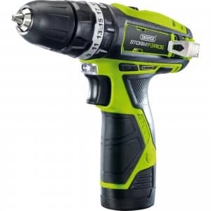 Draper CHD108SF Storm Force 10.8v Cordless Combi Drill 1 x 1.5ah Integrated Li-ion Charger No Case