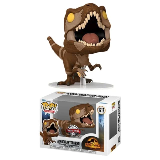 Funko POP! Vinyl Jurassic World 3 Atrociraptor (Red) Multi unisex