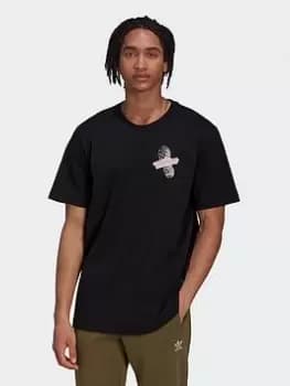 adidas Originals Adventure Trail T-Shirt, Pink, Size XS, Men