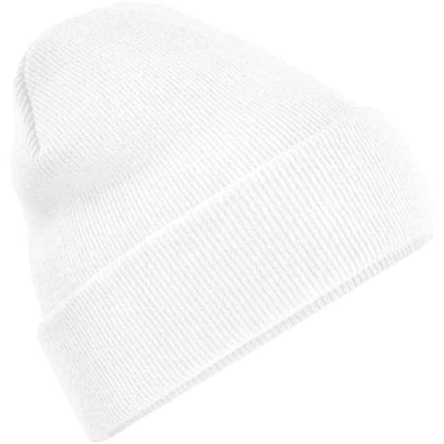 Beechfield Beechfield Men Original Cuffed Beanie in White White One Size Male 5063425297160