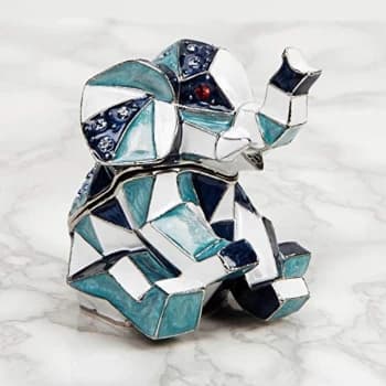 Treasured Trinkets - Cubist Elephant