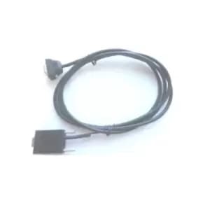 Zebra CBL-58918-02 serial cable Black 0.7 m RS232 DB9