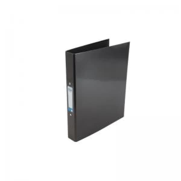 Oxford 25mm 2 O-Ring Binder Laminated A4 Plus Black 400017753 BX10383