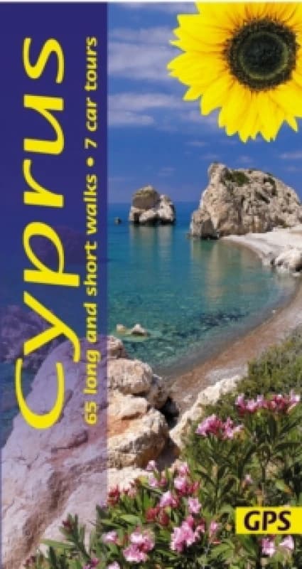 Cyprus Sunflower Walking Guide : 65 long and short walks with detailed maps and GPS; 7 car tours with pull-out map Paperback / softback