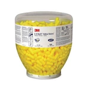 3M E A R Soft Yellow Neons Refill Bottle Pack of 500 Earplugs
