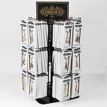 Best Of Breed Keyring Display Stand - Holds 144 Keyrings