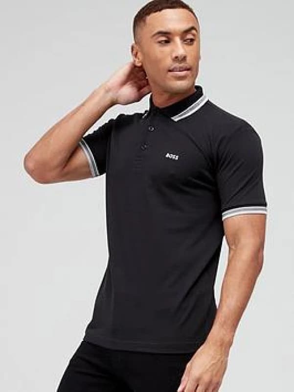 Boss Paddy Polo Shirt - Black S