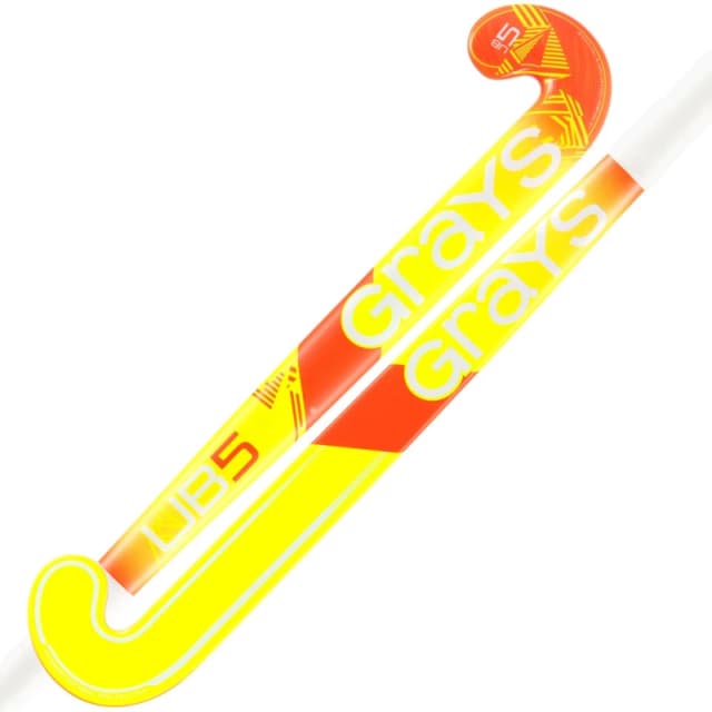 Grays Hockey Adults Ultrabow 61 Hockey Sticks Fluo Yellow unisex 36.5 Inch