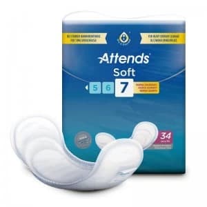 Attends Soft - Absorption Level 7 - 34 Pads