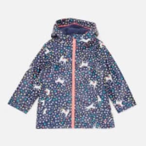 Joules Kids Raindance Coat - Blue - 4 Years