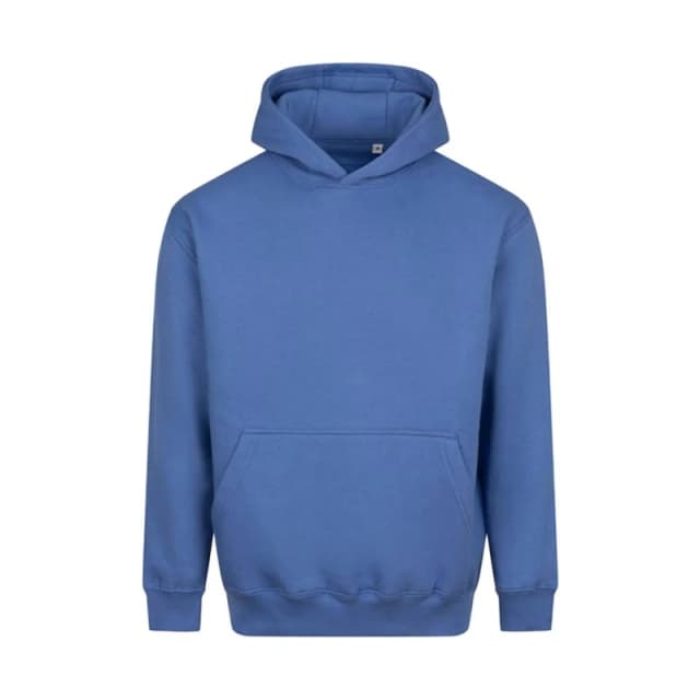 AWDis Mens Vision Heavyweight Hoodie in Blue Size: 2XL Blue Male 2XL