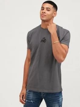 Kings Will Dream Grinnel Tee, Grey Size M Men