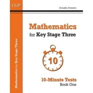 Mathematics for KS3: Book 1: 10-Minute Tests by CGP Books (Paperback, 2015)